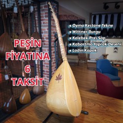 Wittner Burgulu - 43 CM OYMA KESTANE KISA SAPLI BAĞLAMA (KOD: 03380)