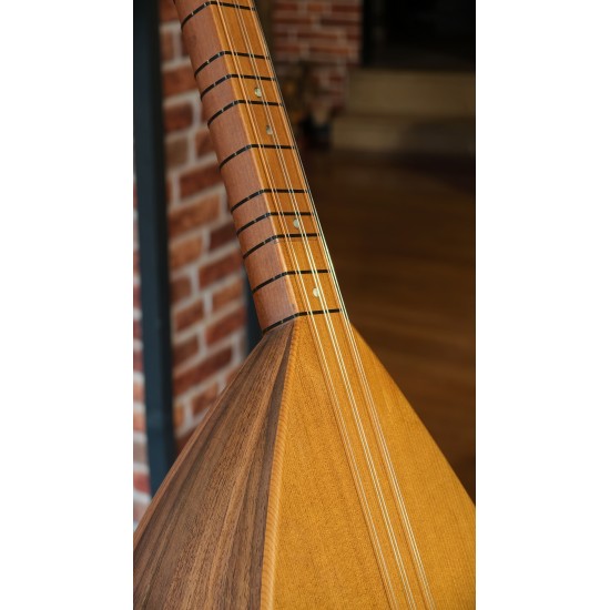 38,5 CM CEVİZ KISA SAPLI BAĞLAMA (KOD: 03574)