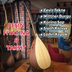 WITTNER BURGULU - 40 CM CEVİZ KISA SAPLI BAĞLAMA (KOD: 03608)