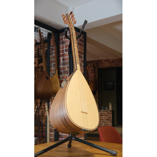 37 CM CEVİZ KISA SAPLI BAĞLAMA (KOD: 03656)