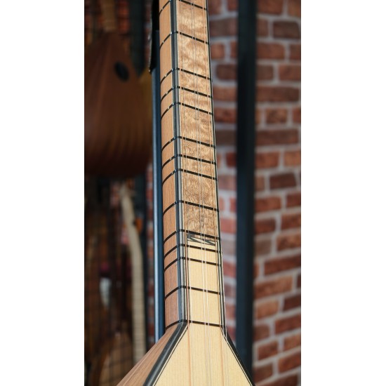 37 CM CEVİZ KISA SAPLI BAĞLAMA (KOD: 03656)