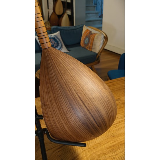 37 CM CEVİZ KISA SAPLI BAĞLAMA (KOD: 03656)