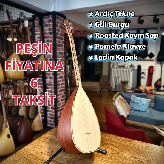43 CM ARDIÇ KISA SAPLI BAĞLAMA (KOD: 03663)