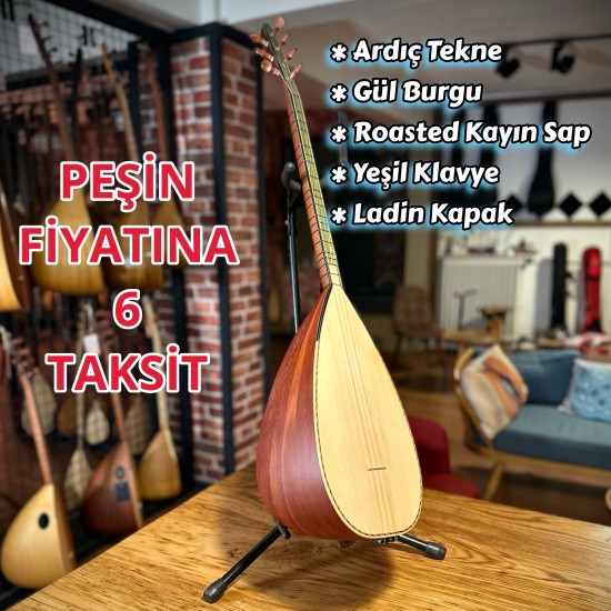 44 CM ARDIÇ KISA SAPLI BAĞLAMA (KOD: 03669)
