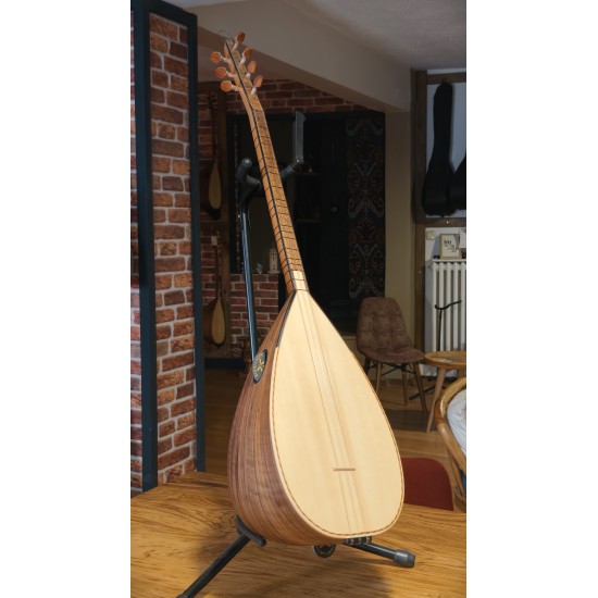 43 CM CEVİZ KISA SAPLI BAĞLAMA (KOD: 03676)