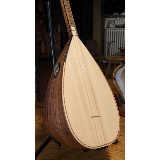 43 CM CEVİZ KISA SAPLI BAĞLAMA (KOD: 03676)