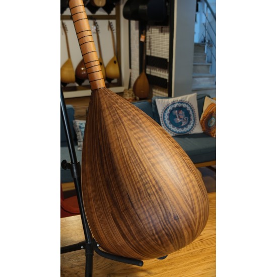 43 CM CEVİZ KISA SAPLI BAĞLAMA (KOD: 03676)
