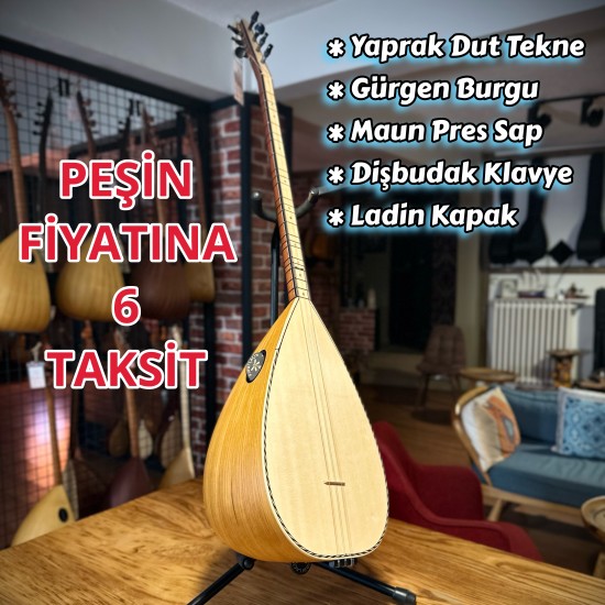 41,5 CM YAPRAK DUT UZUN SAPLI BAĞLAMA (KOD: 03556)
